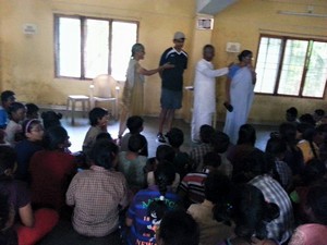 Ilayaraja Helps Flood Victims in Chennai Photos